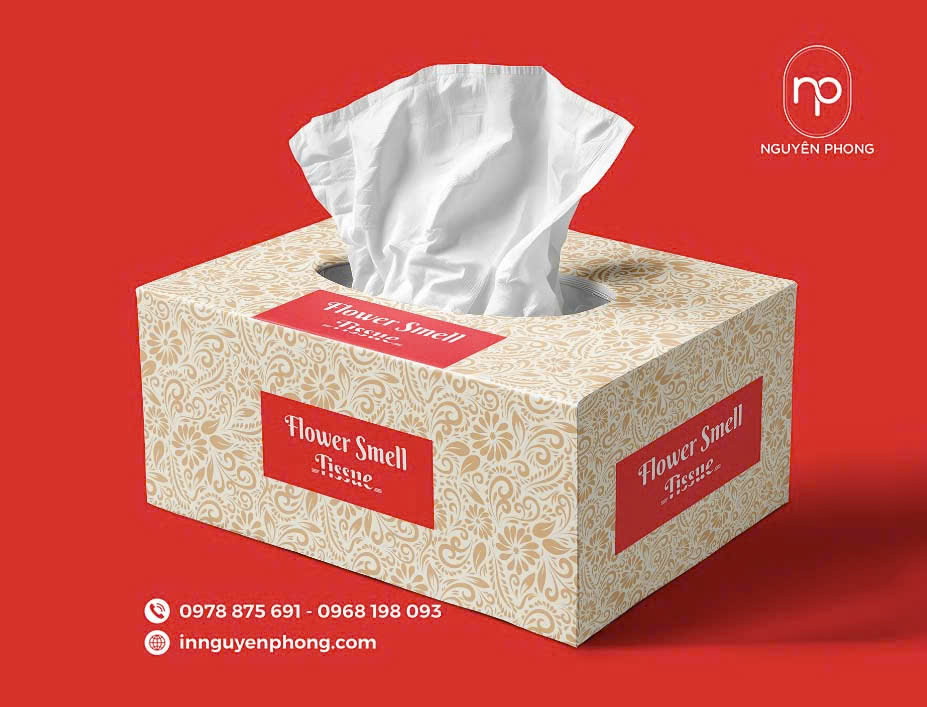 Hộp khăn giấy thiết kế sang trọng, nâng tầm không gian